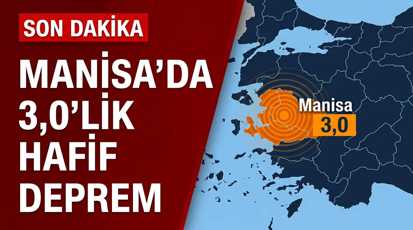 Manisa ve Balıkesir Sınırında Korkutan Deprem: Sındırgı Sarsıldı
