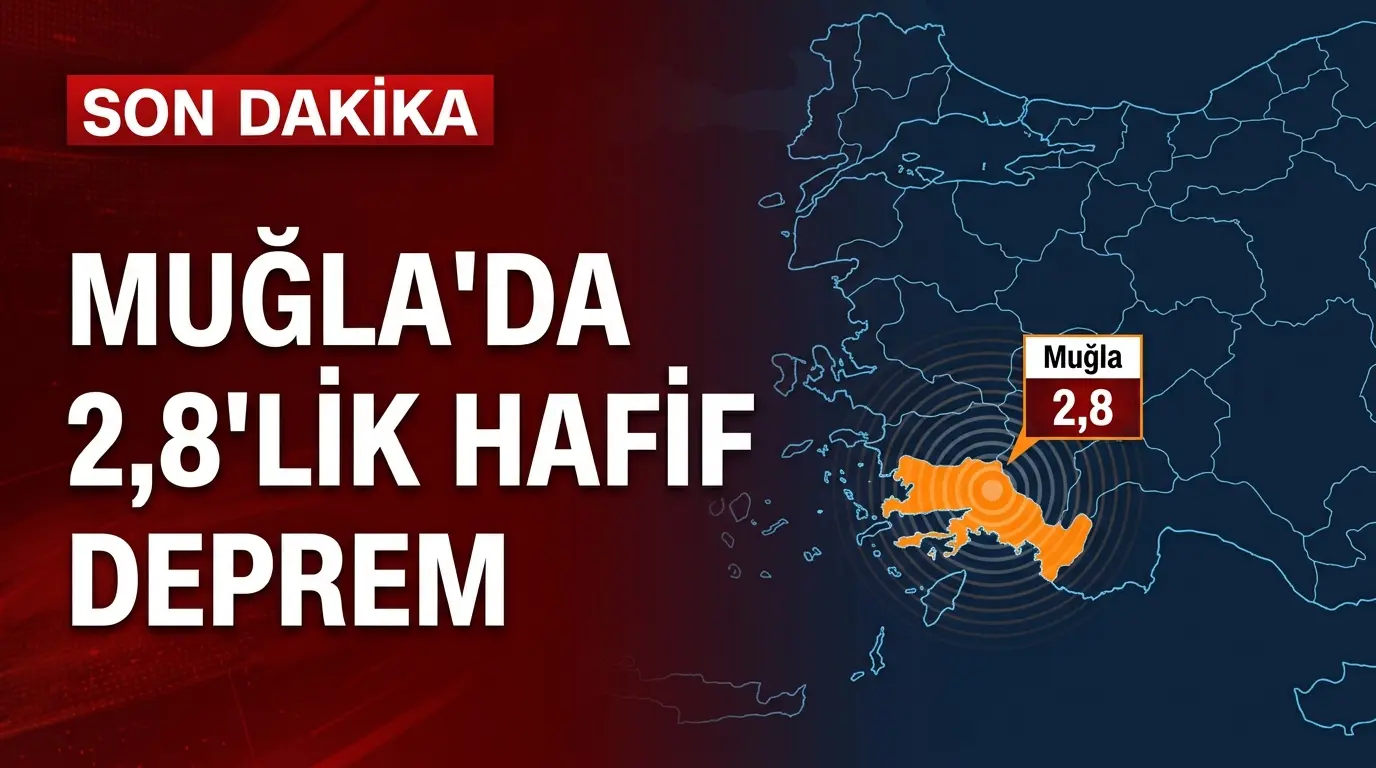 Muğla Bozburun Açıklarında 2.8 Büyüklüğünde Deprem: Teknik Analiz