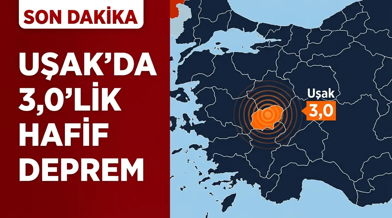 Uşak ve Denizli Sınırında Deprem: Yenicekent ve Buldan Sarsıldı