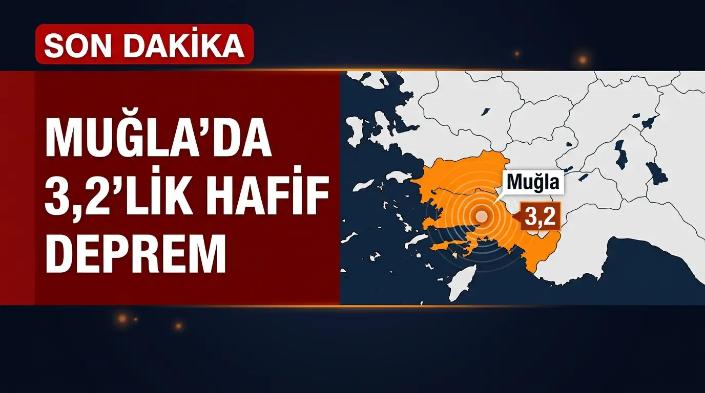 Muğla Marmaris'te 3.2 Büyüklüğünde Deprem: Son Durum ve Analiz