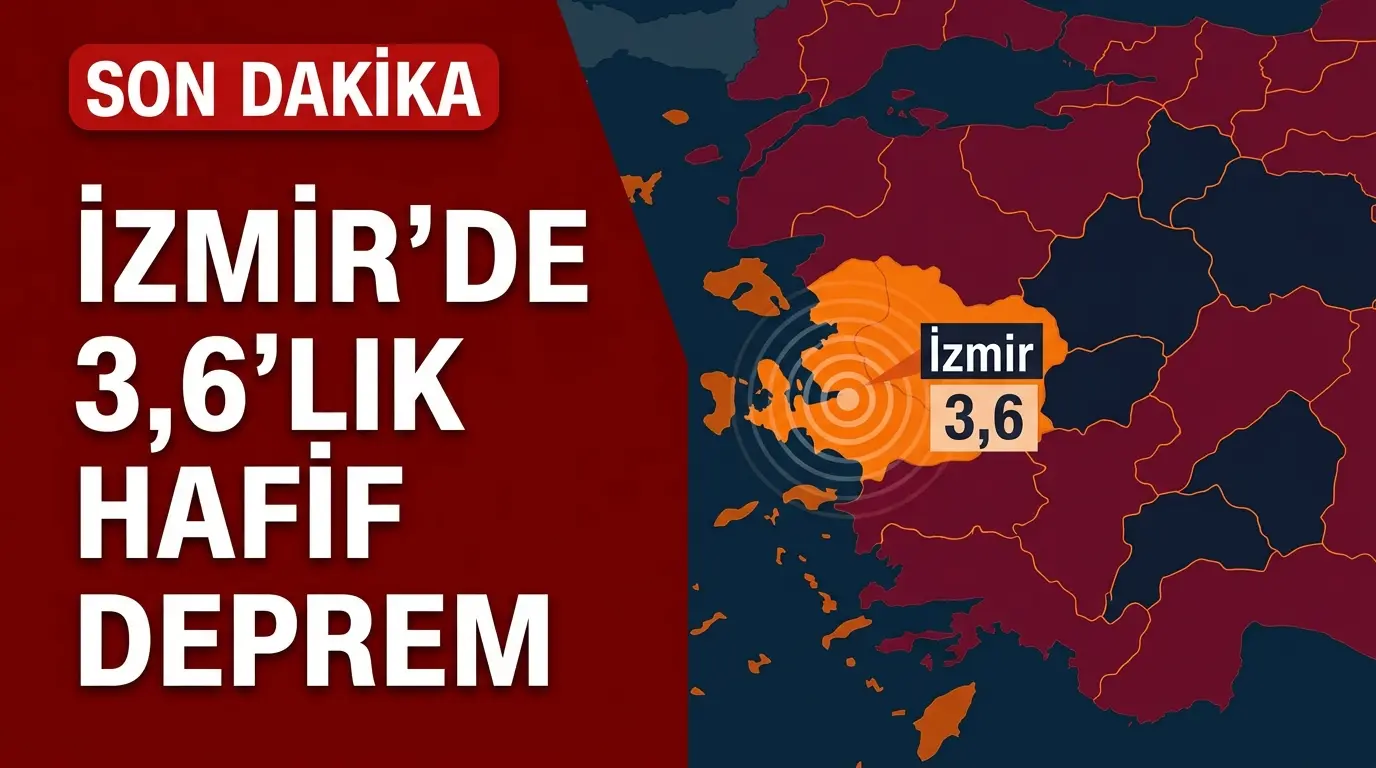 Son Dakika İzmir Depremi: Midilli’de 3.6 Büyüklüğünde Sarsıntı