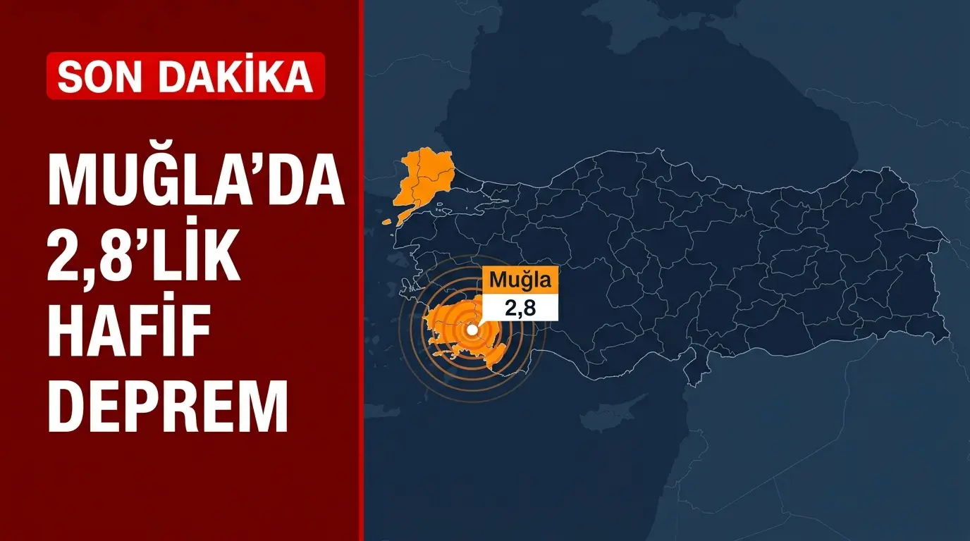 Muğla Akdeniz'de 2.8 Büyüklüğünde Deprem: Bölgesel Sismik Analiz