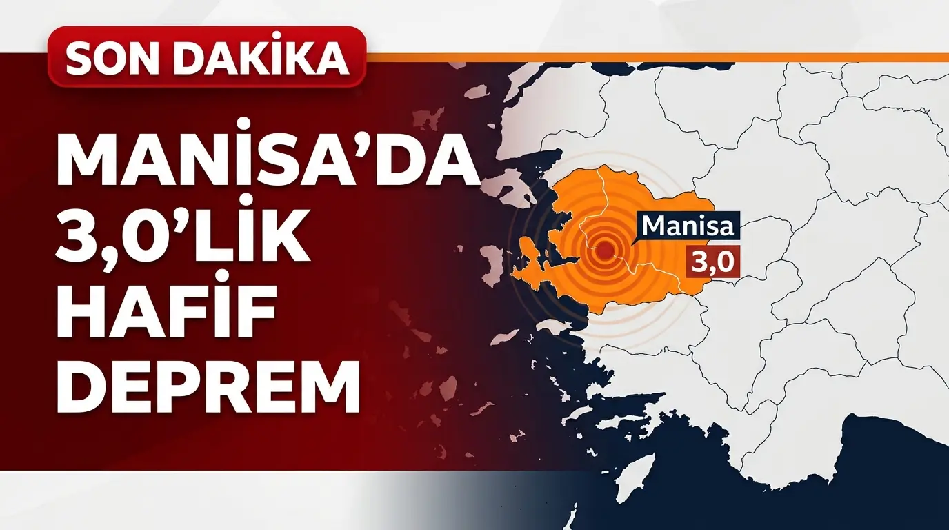 Balıkesir ve Manisa Sınırında Deprem: Sındırgı'da Hareketlilik