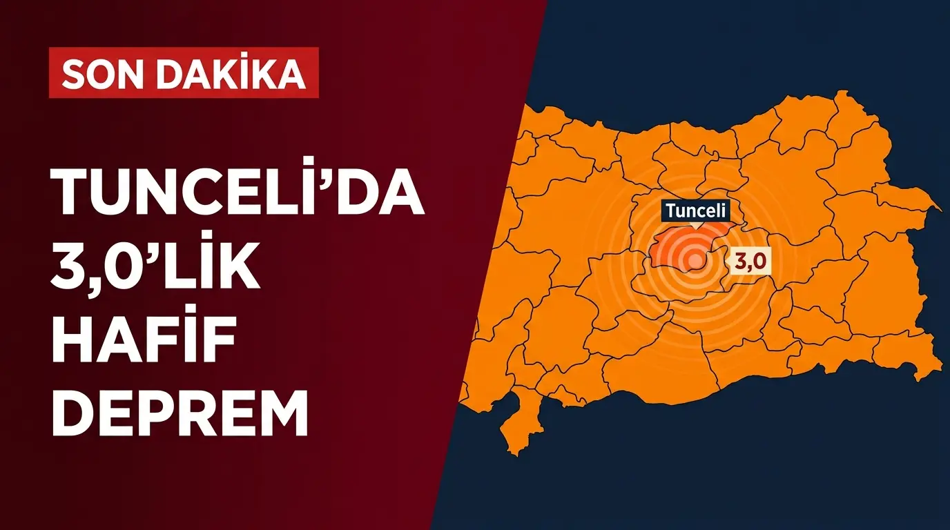 Tunceli Soğukoluk’ta 3.0 Büyüklüğünde Deprem: Bölgedeki Sismik Hareketlilik Ne Anlama Geliyor?