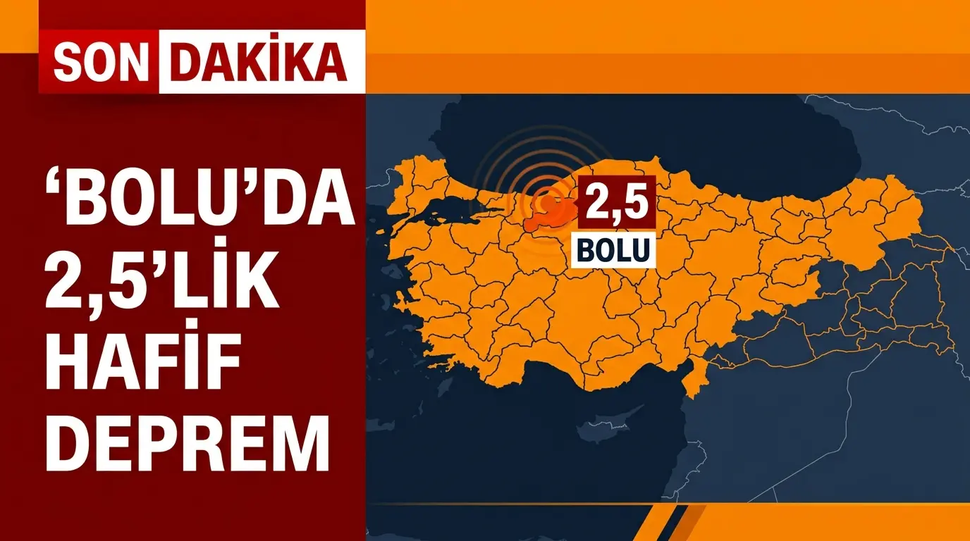 Bolu ve Ankara Sınırında 2.5 Büyüklüğünde Deprem: Riskler ve Hazırlıklar