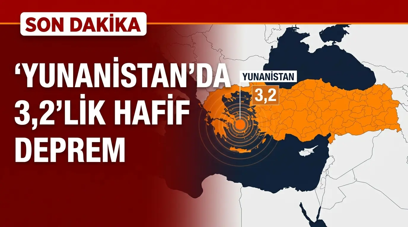 Yunanistan'da 3.2 Büyüklüğünde Deprem: Bölgesel Sismik Risk Analizi