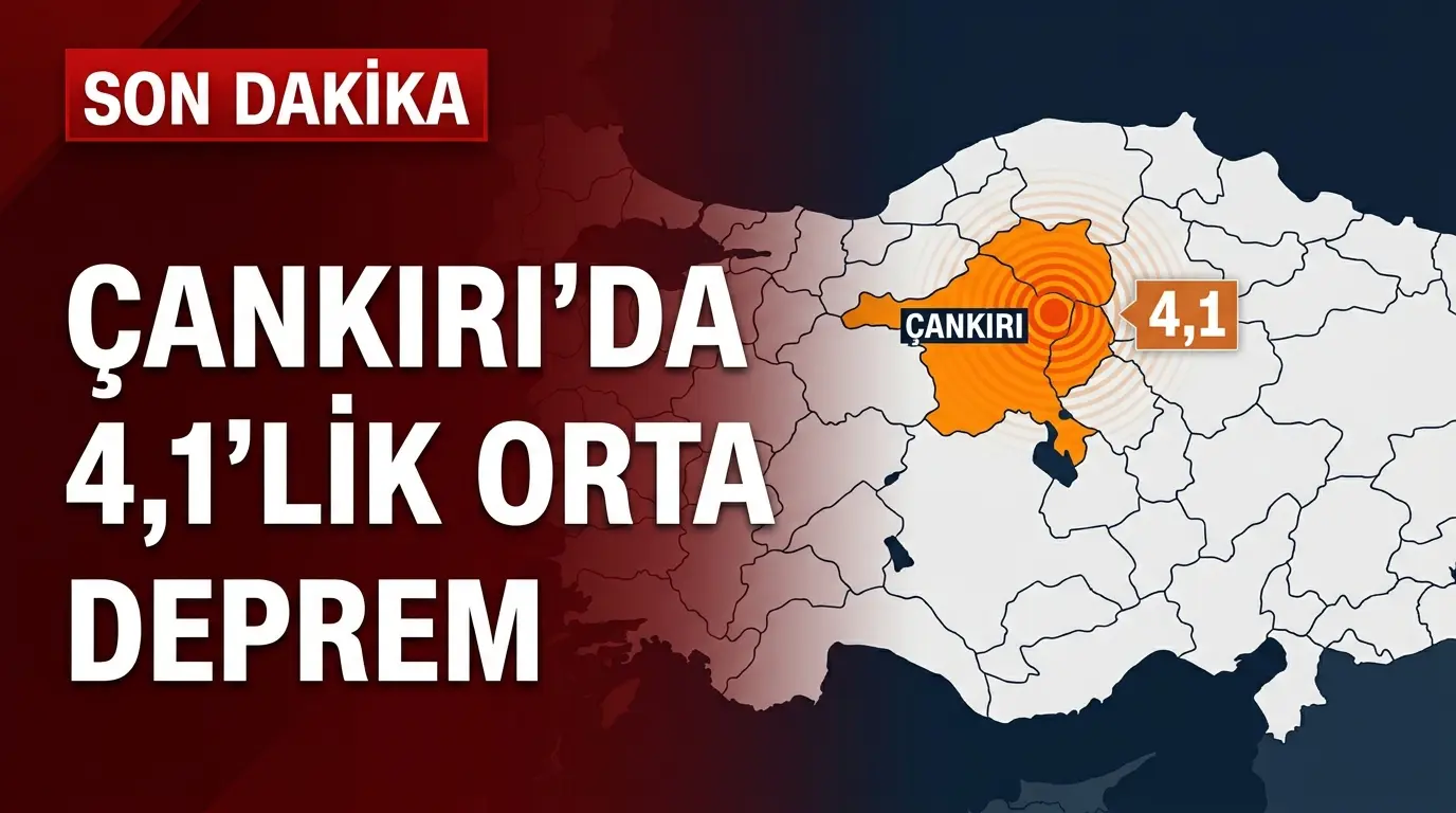 Çankırı’da 4.1 Büyüklüğünde Deprem: Bölgedeki Riskler ve Hazırlık Rehberi