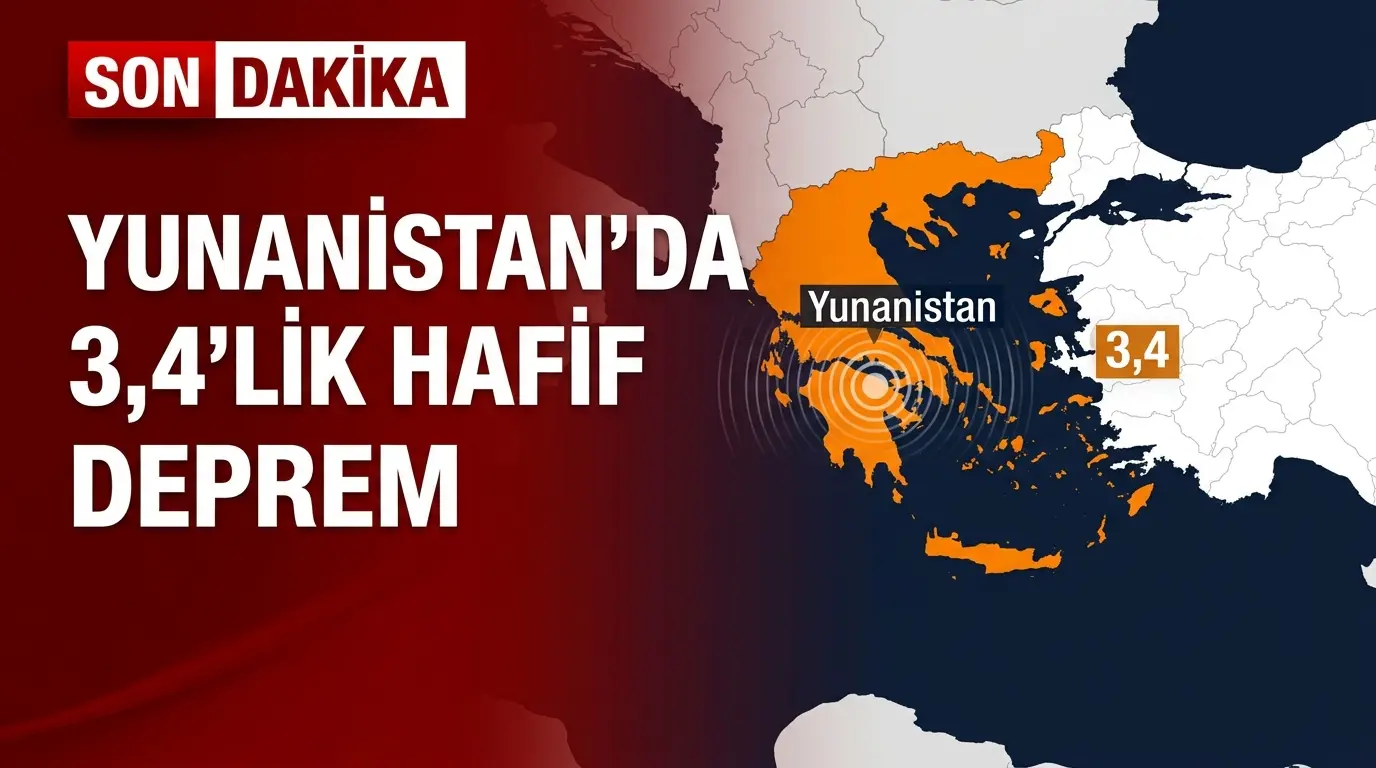 Girit Adası'nda 3.4 Büyüklüğünde Deprem: Akdeniz'de Sismik Hareketlilik