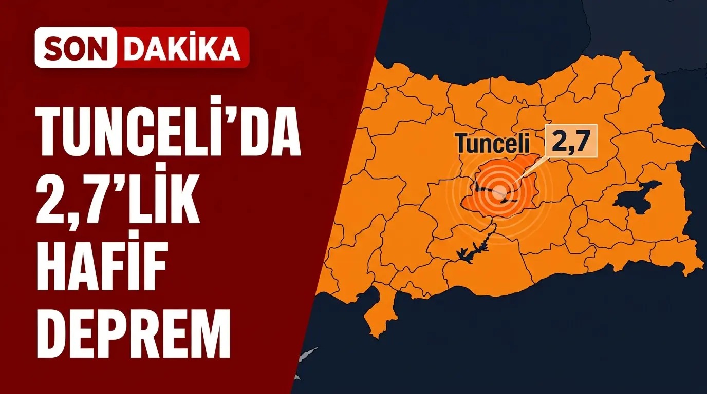 Tunceli Sancak Bölgesinde 2.7 Büyüklüğünde Deprem: Son Durum