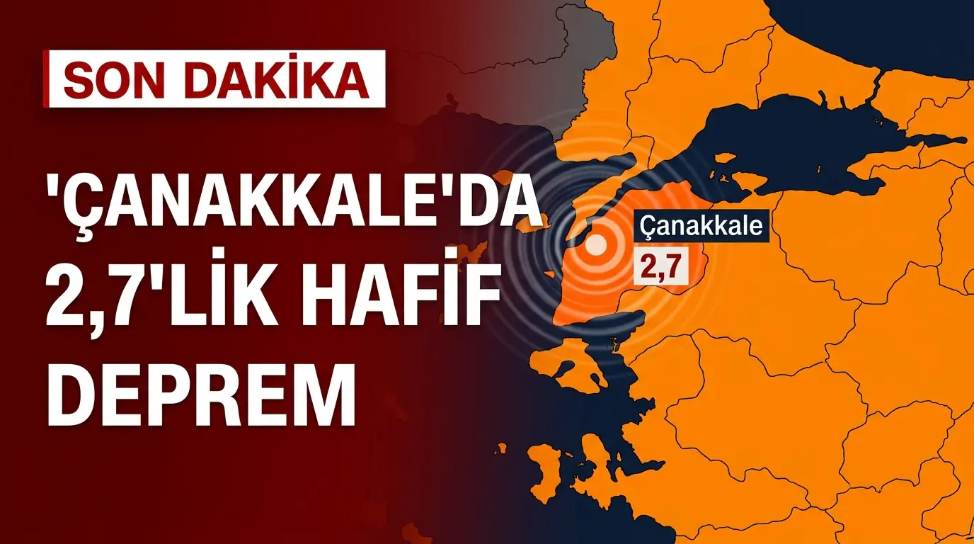 Çanakkale Midilli Adası 2.7 Deprem Haberi ve Bölgesel Riskler