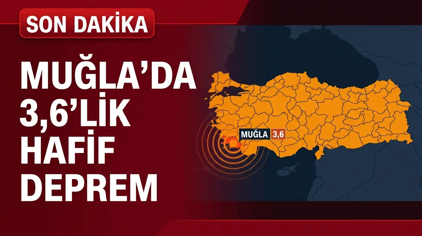 Muğla Ege Denizi'nde 3.6 Büyüklüğünde Deprem: Bölgedeki Sismik Hareketlilik Ne Anlama Geliyor?