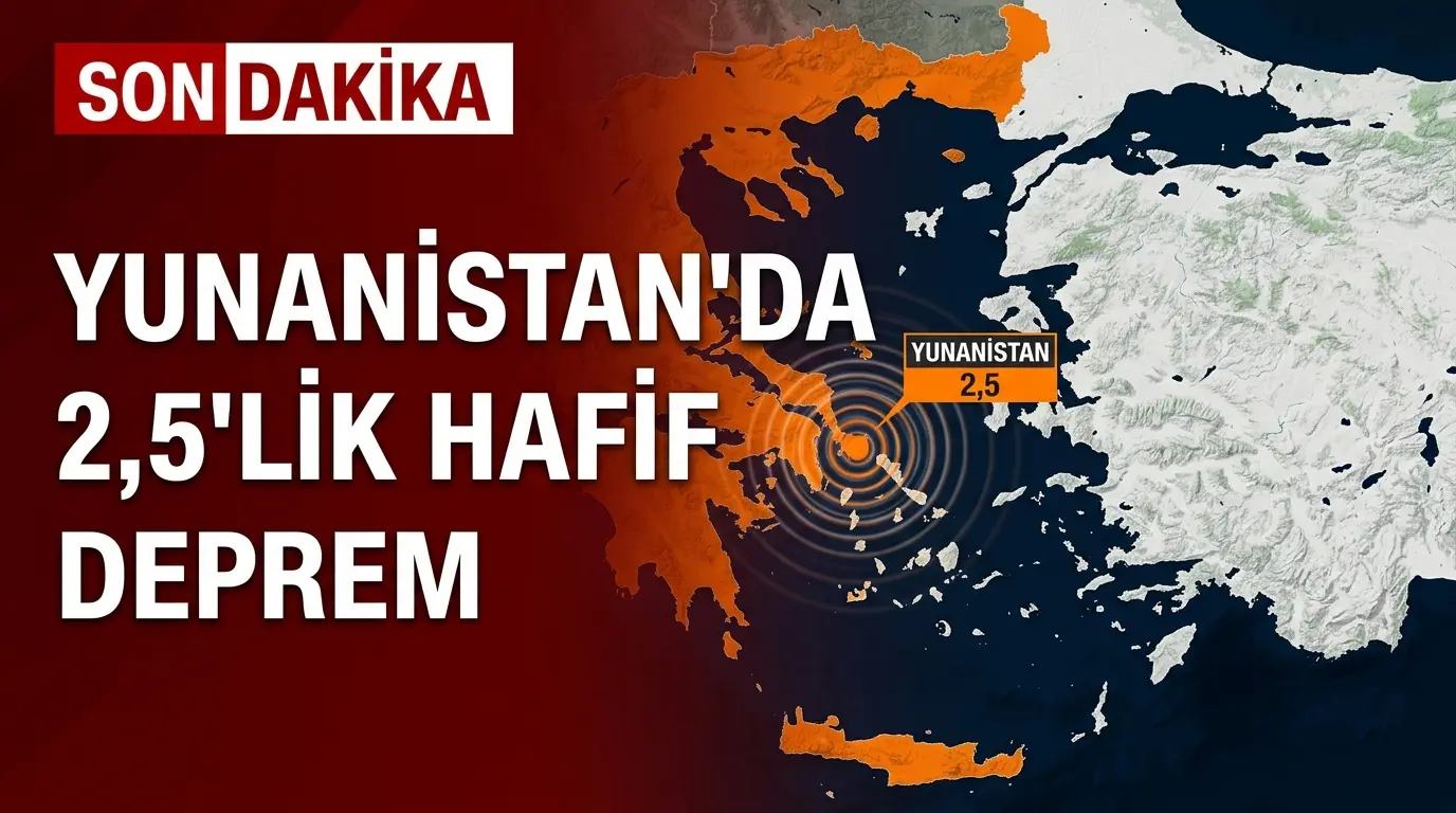 Girit Adası 2.5 Büyüklüğünde Deprem ile Sarsıldı: Teknik Detaylar